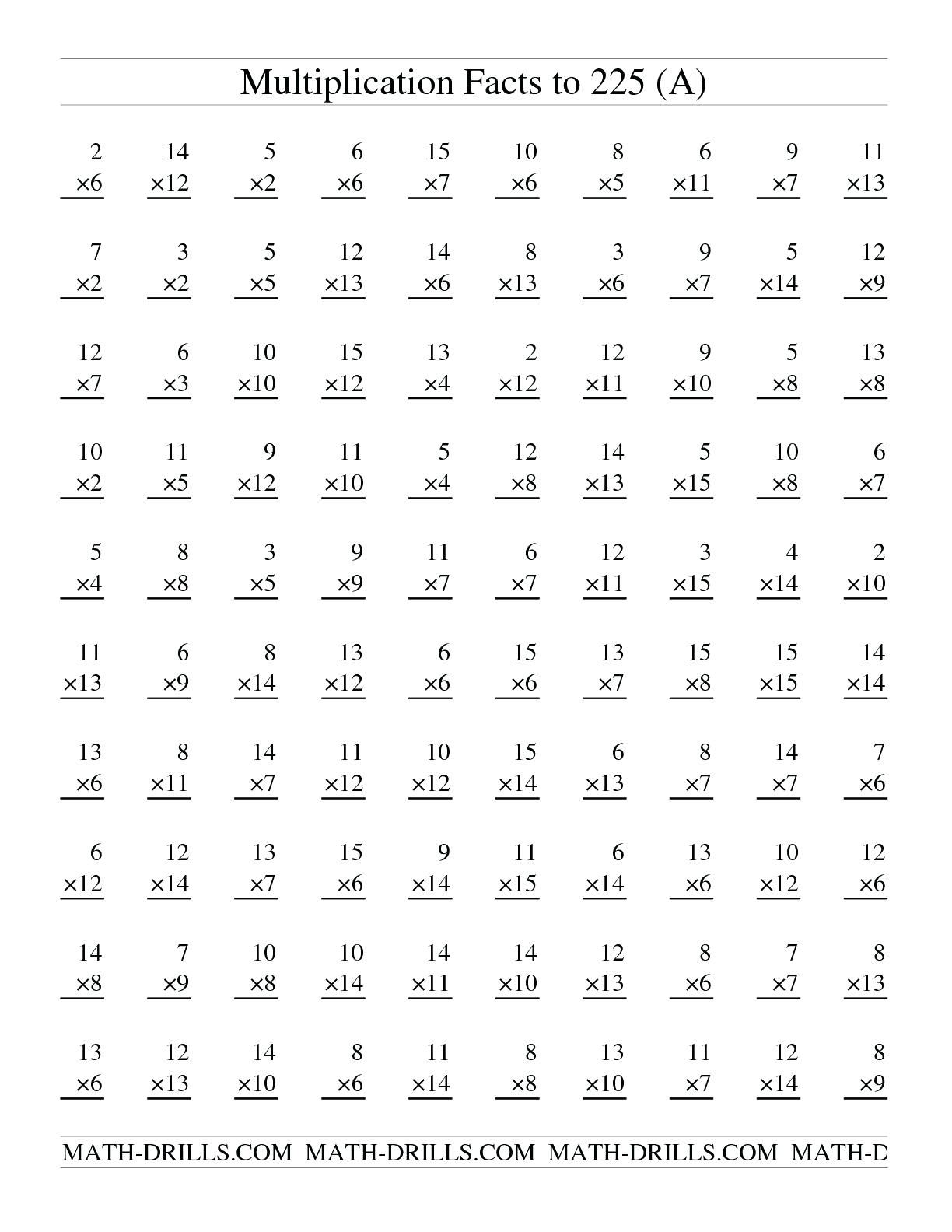Free Printable Table Number Math Times Math Solver Graph – Upskill.club - Free Printable Math Worksheets Multiplication Facts