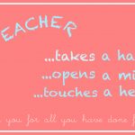 Free Printable Teacher Appreciation Card   An Lehrer Gerichtete   Free Printable Teacher Appreciation Cards