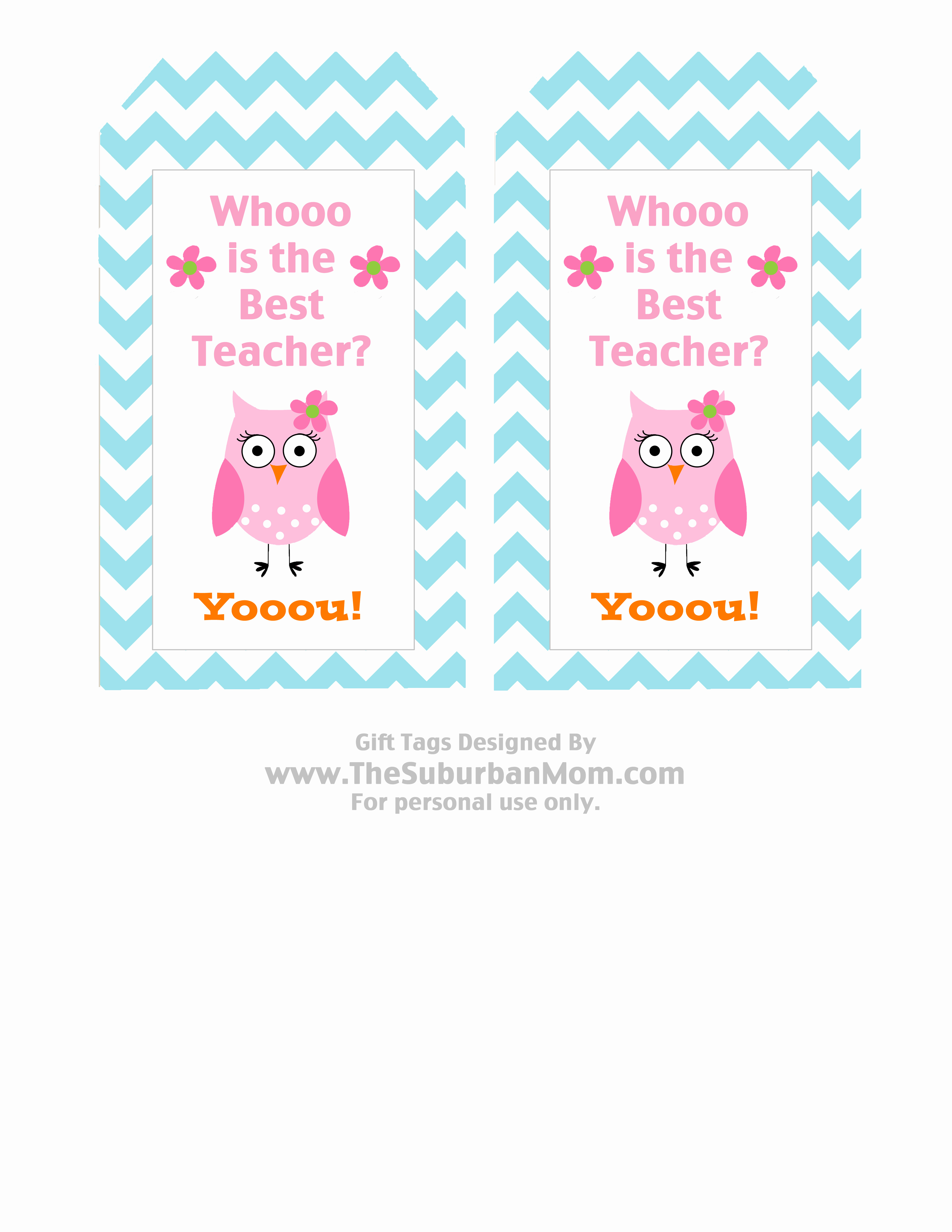 Free Printable Teacher Gift Tag Free Printables - Classy World - Free Printable Tags For Teacher Appreciation