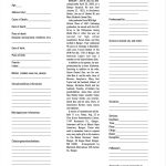 Free Printable Templates Itinerary Sample Free Obituaries Templates   Free Printable Obituary