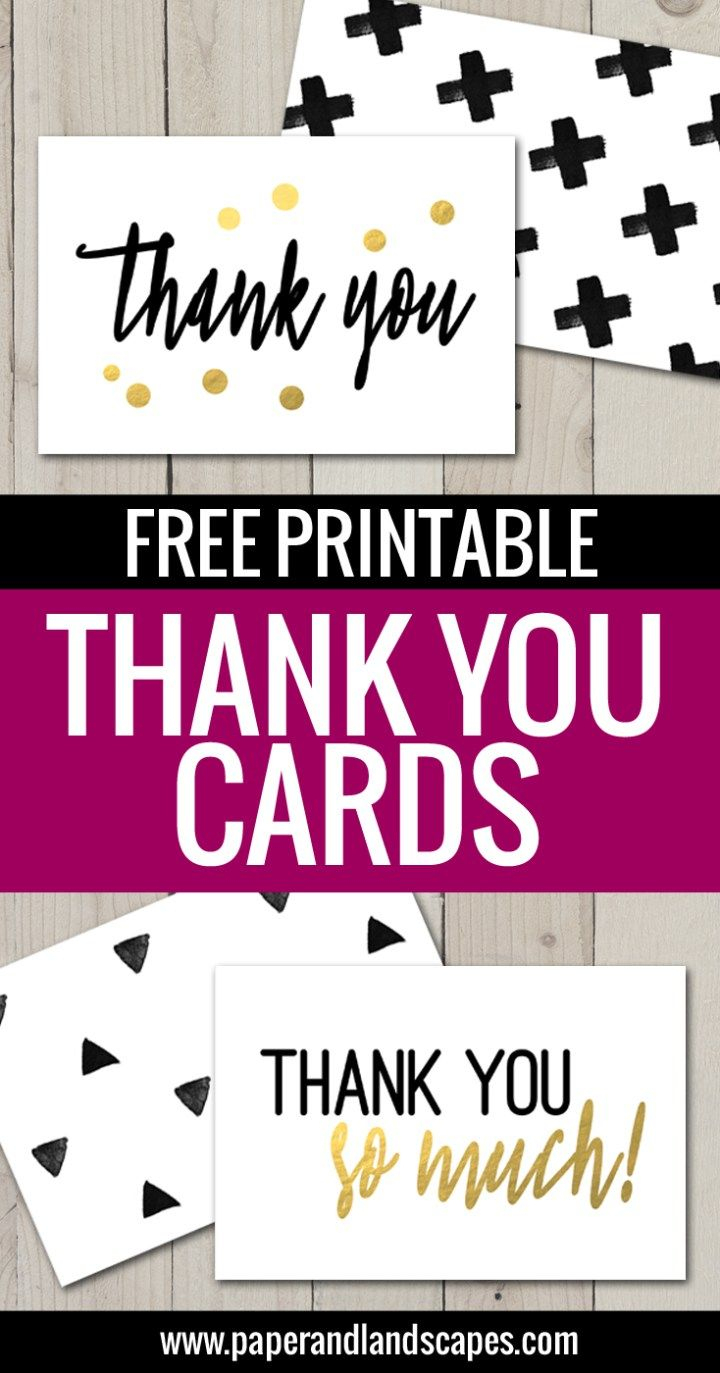 Free Printable Thank You Cards | Freebies | Pinterest | Printable - Free Printable Volunteer Thank You Cards