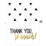 Free Printable Thank You Cards | Messenges   Free Printable Custom Thank You Cards
