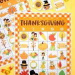 Free Printable Thanksgiving Bingo Cards   Happiness Is Homemade   Free Printable Bingo Games