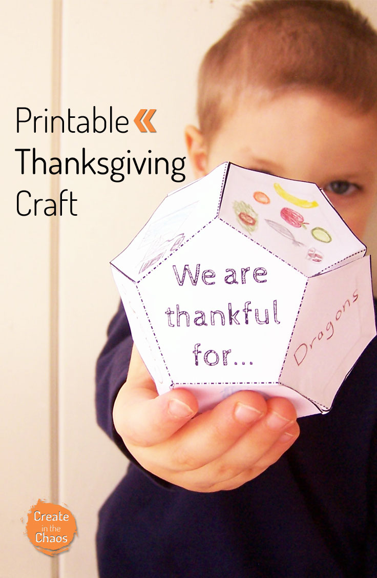 Free Printable Thanksgiving Craft - Money Saving Mom® : Money Saving - Free Printable Thanksgiving Crafts For Kids