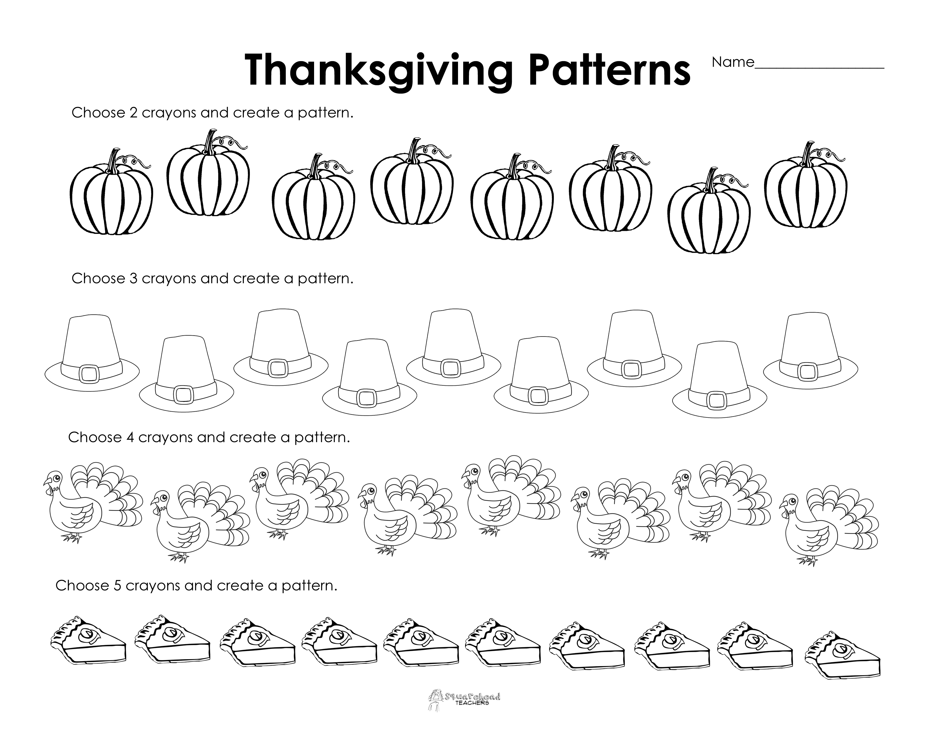 Free Printable Thanksgiving Worksheets For Preschoolers - 8.13 - Free Printable Thanksgiving Math Worksheets For 3Rd Grade