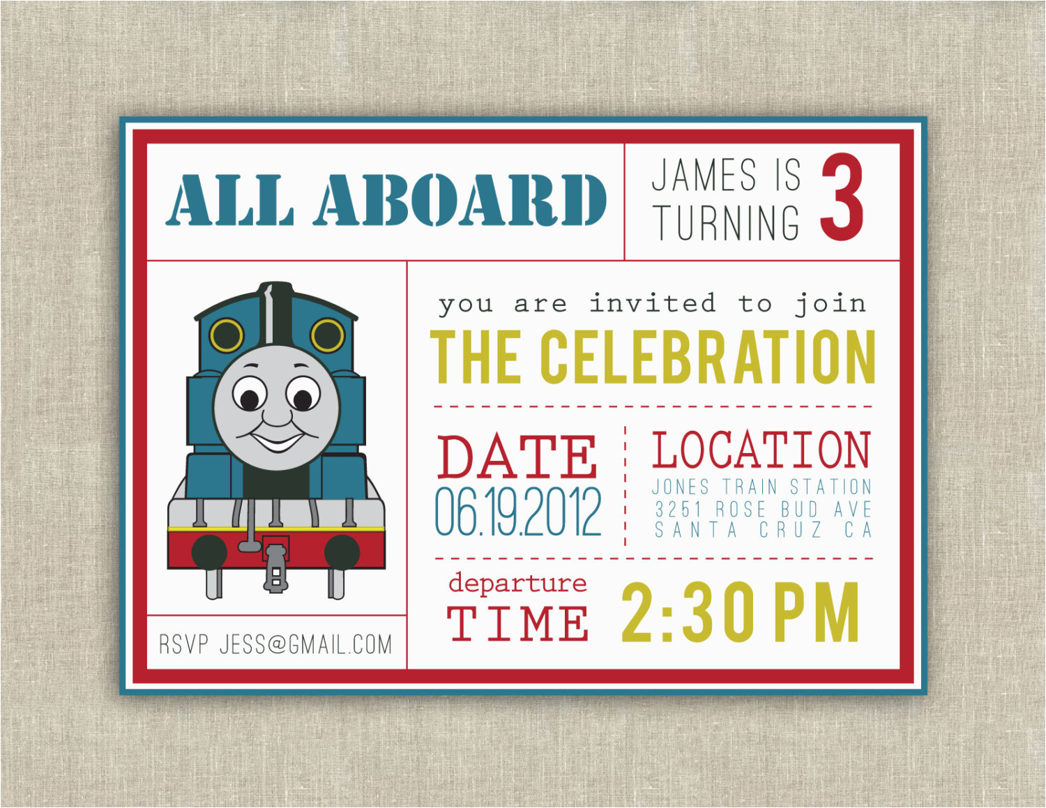 Free Printable Thomas The Train Birthday Invitations 40Th Birthday - Thomas Invitations Printable Free