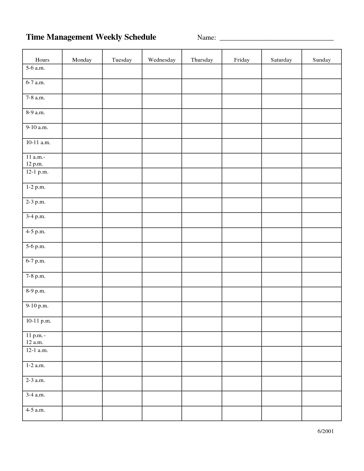 Free Printable Time Tracking Sheets – New-Top-Directory - Free Printable Time Tracking Sheets