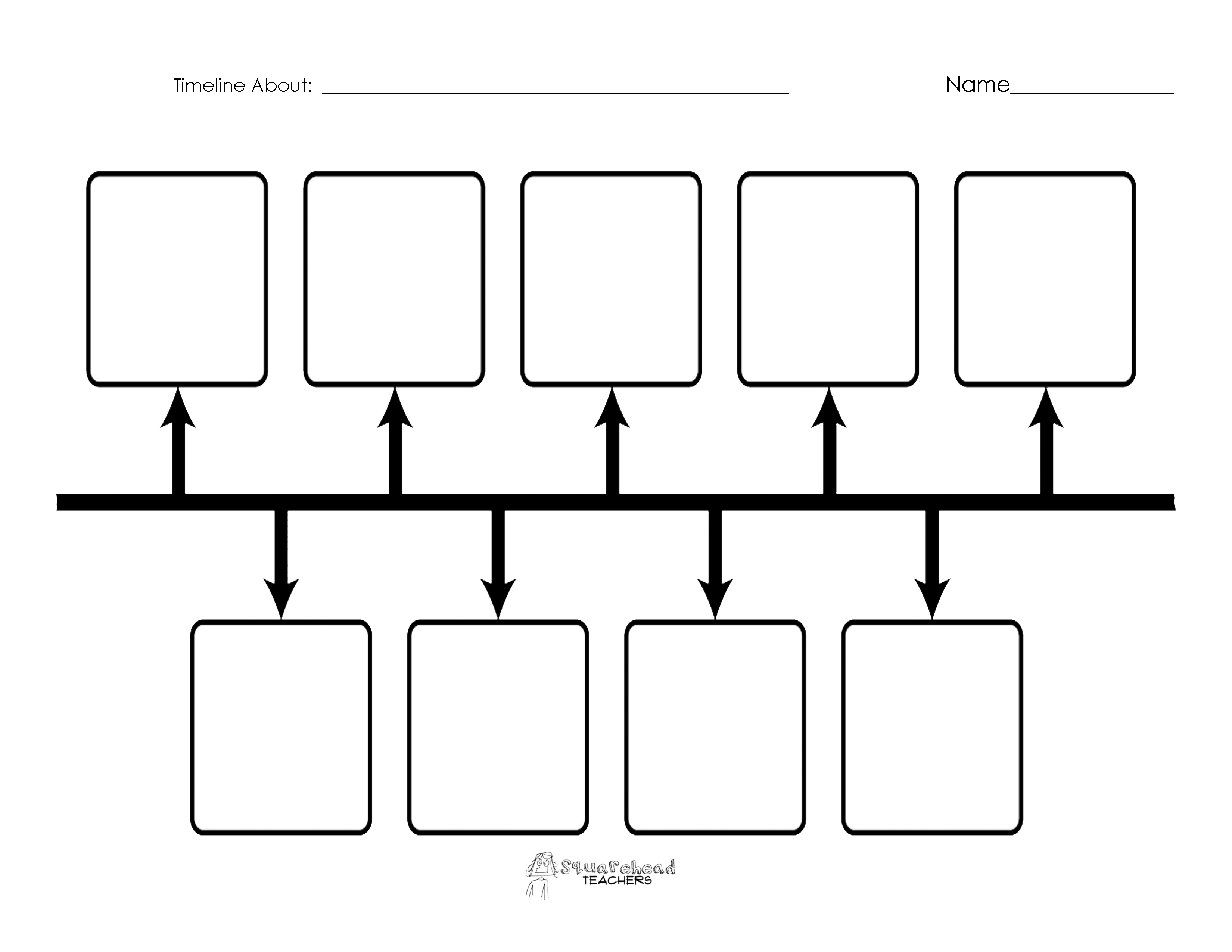 Free Printable Timeline Template | Online Calendar Templates - Free Blank Timeline Template Printable