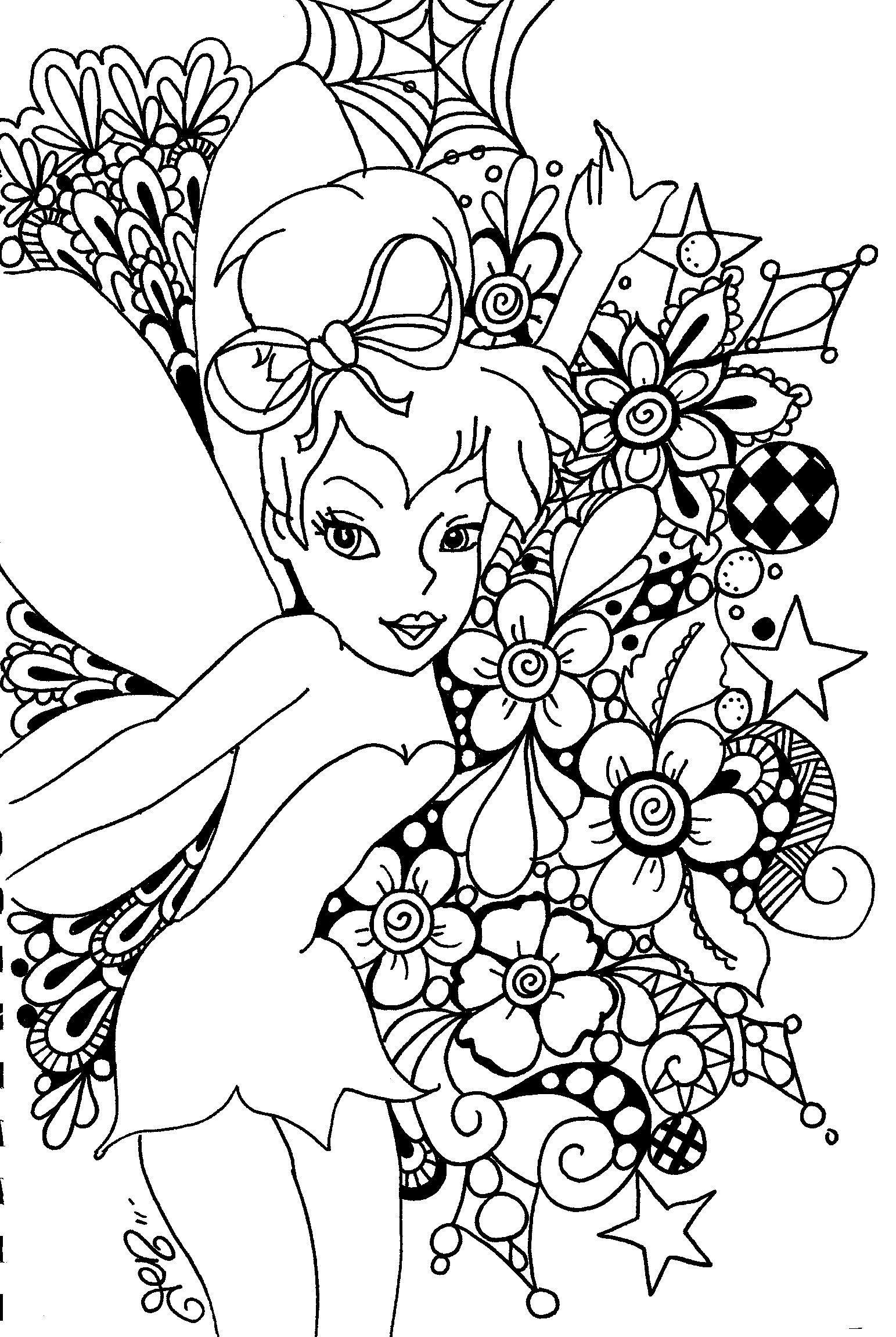 Free Printable Tinkerbell Coloring Pages For Kids | Art!! | Free - Tinkerbell Coloring Pages Printable Free