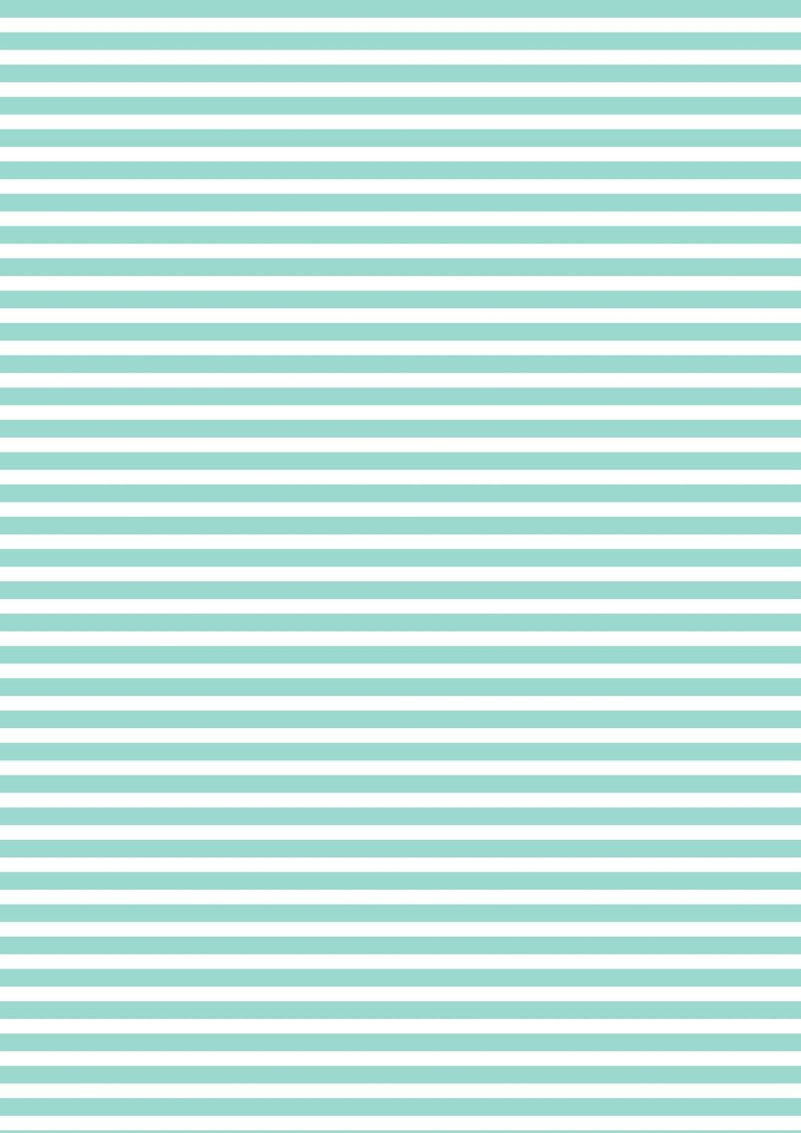 Free Printable Turquoise-White Striped Pattern Paper ^^ | B&amp;amp;b - Free Printable Patterns