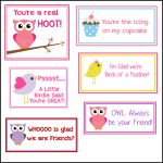 Free Printable Valentine's Cards (A Lot Of Them | Diy Owl Printabes   Free Printable Valentines For Kids