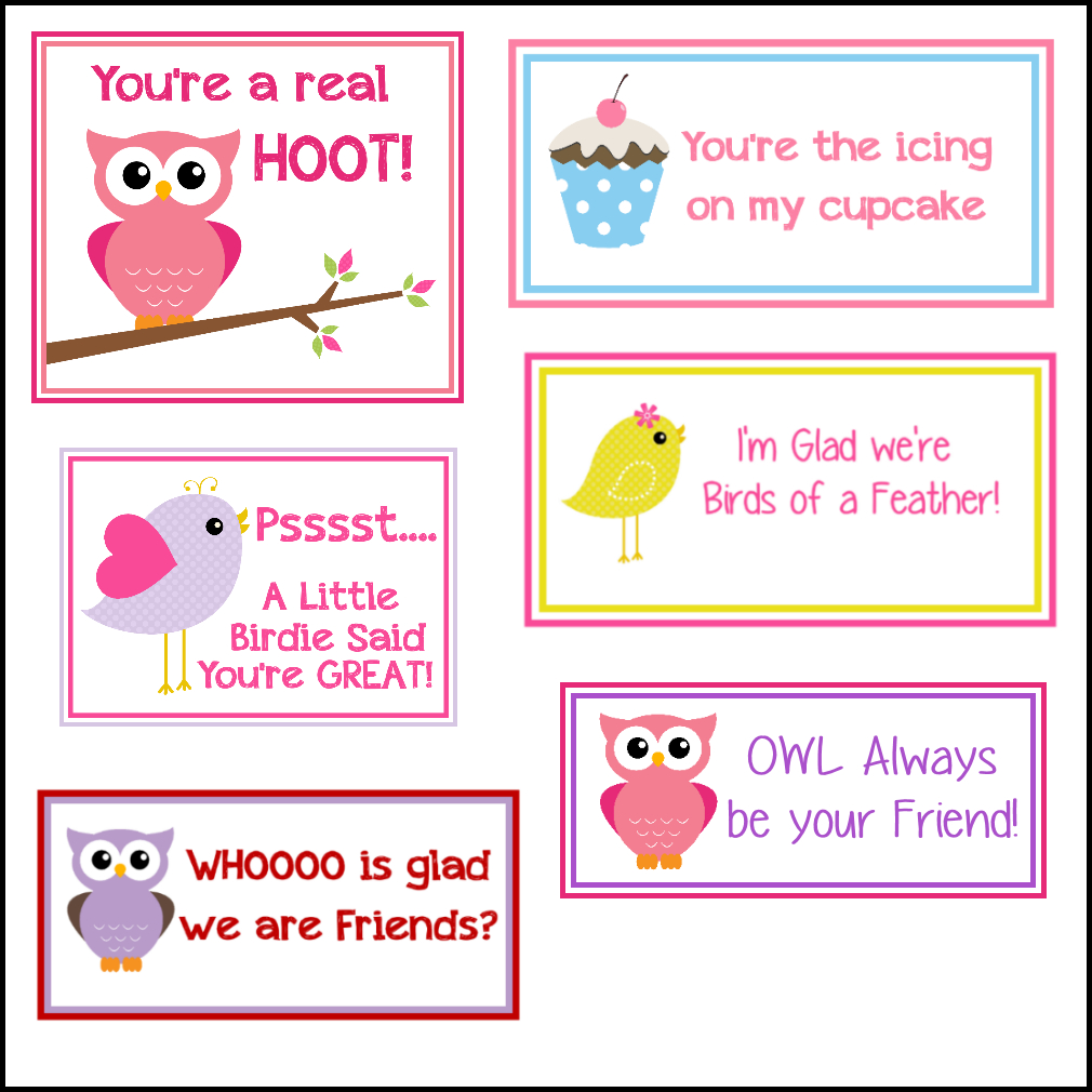 Free Printable Valentine&amp;#039;s Cards (A Lot Of Them | Diy-Owl Printabes - Valentine Free Printable Cards