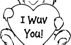 Free Printable Disney Valentine Coloring Pages
