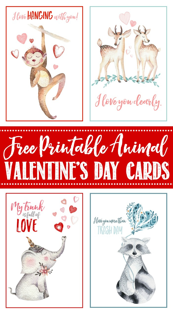Free Printable Valentine&amp;#039;s Day Cards And Tags - Clean And Scentsible - Free Printable Valentines Day Cards For Kids