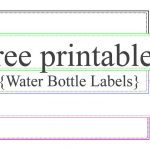 Free Printable Water Bottle Label Template Wine Amazing Free   Free Printable Water Bottle Label Template
