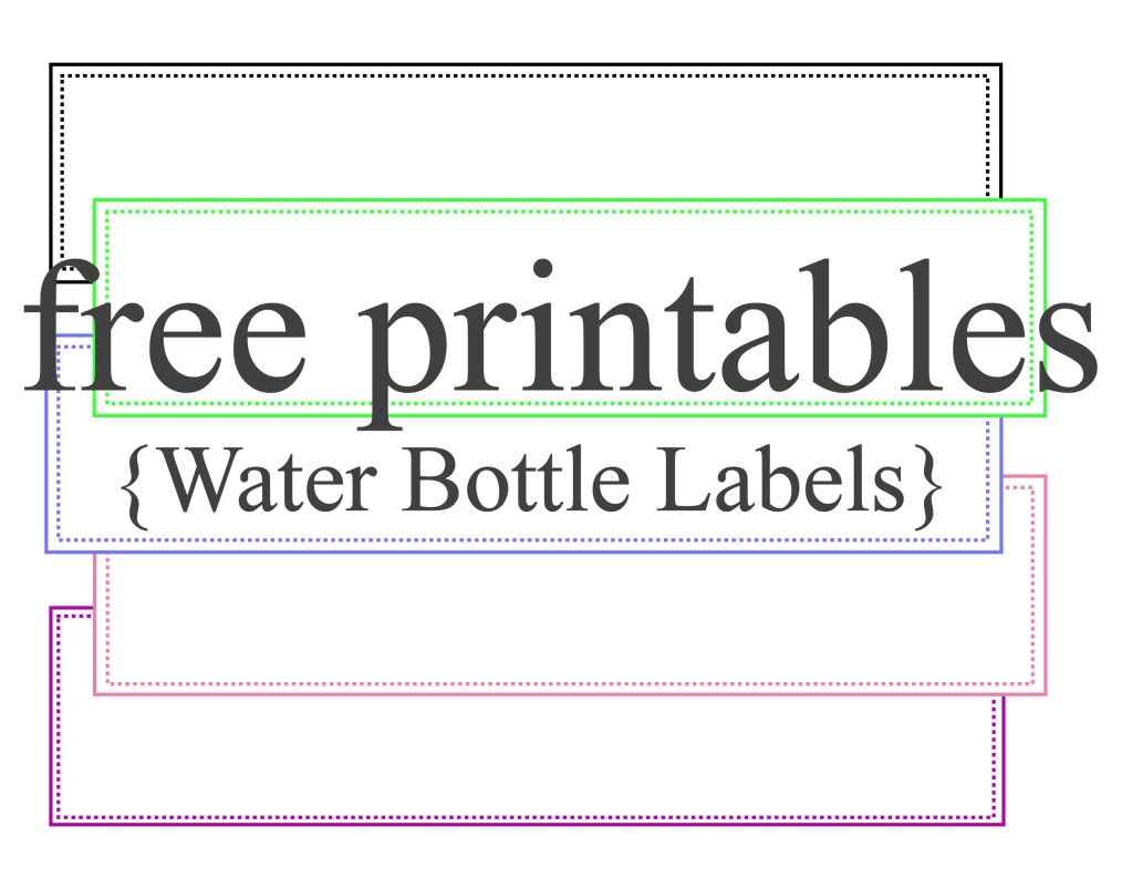 Free Printable Water Bottle Label Template Wine Amazing Free - Free Printable Water Bottle Label Template