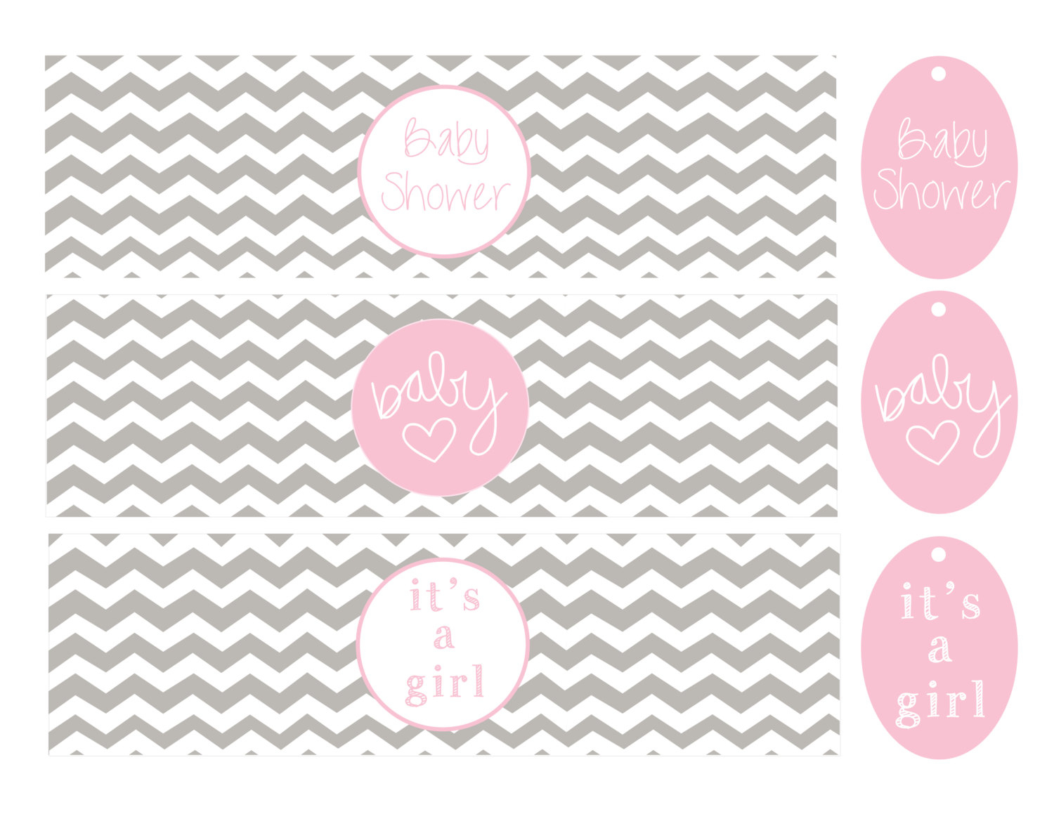 Free Printable Water Bottle Labels For Girl Baby Shower - Baby - Free Printable Water Bottle Labels For Baby Shower