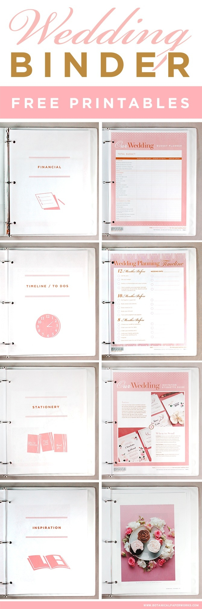 Free Printable Wedding Planner | Bestprintable231118 - Free Printable Wedding Planner Workbook