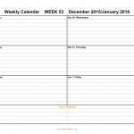 Free Printable Weekly Calendar Tes Blank June Schedule | Smorad   Free Printable Weekly Planner 2017