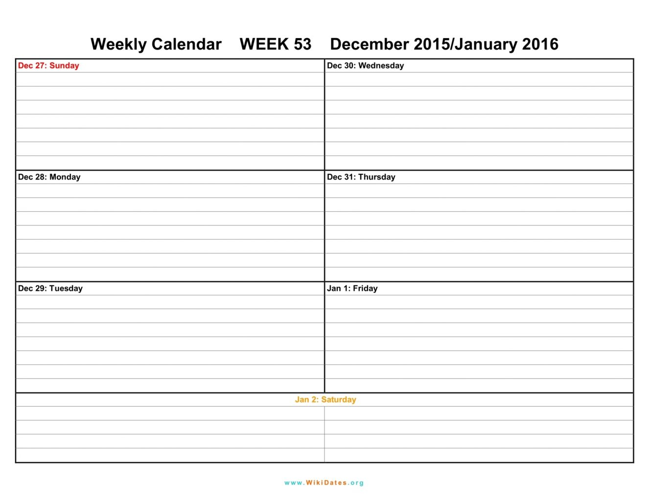 Free Printable Weekly Calendar Tes Blank June Schedule | Smorad - Free Printable Weekly Planner 2017