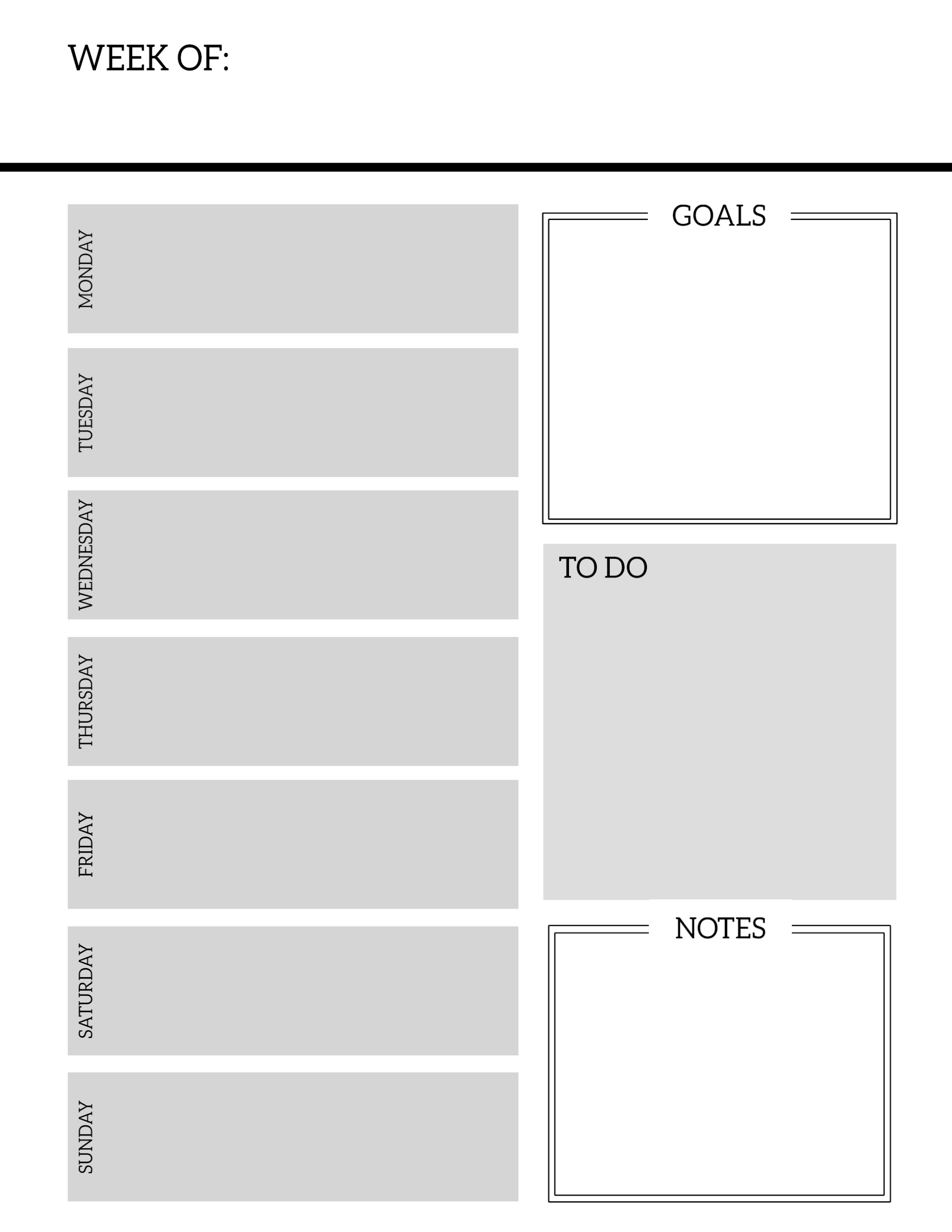 Free Printable Weekly Schedule Planner Pages Paper Trail Design Page - Free Printable Weekly Planner 2017