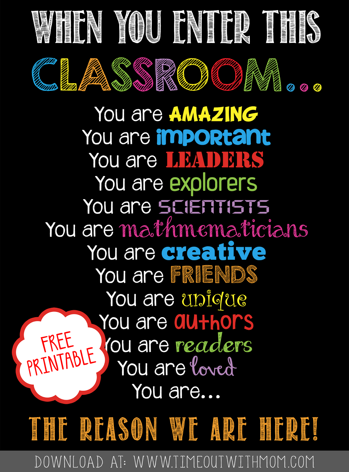 Free Printable - Welcome Back To School, Classroom Printable For - Welcome Home Cards Free Printable