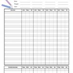 Free Printable Workout Logs: 3 Designs For Your Needs   Free Printable Fitness Worksheets