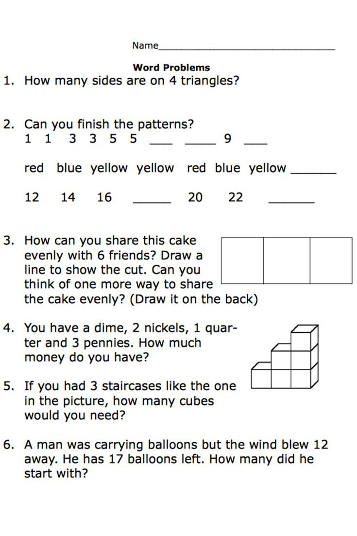 Free Printable Worksheets For Second-Grade Math Word Problems | Math - Year 2 Free Printable Worksheets