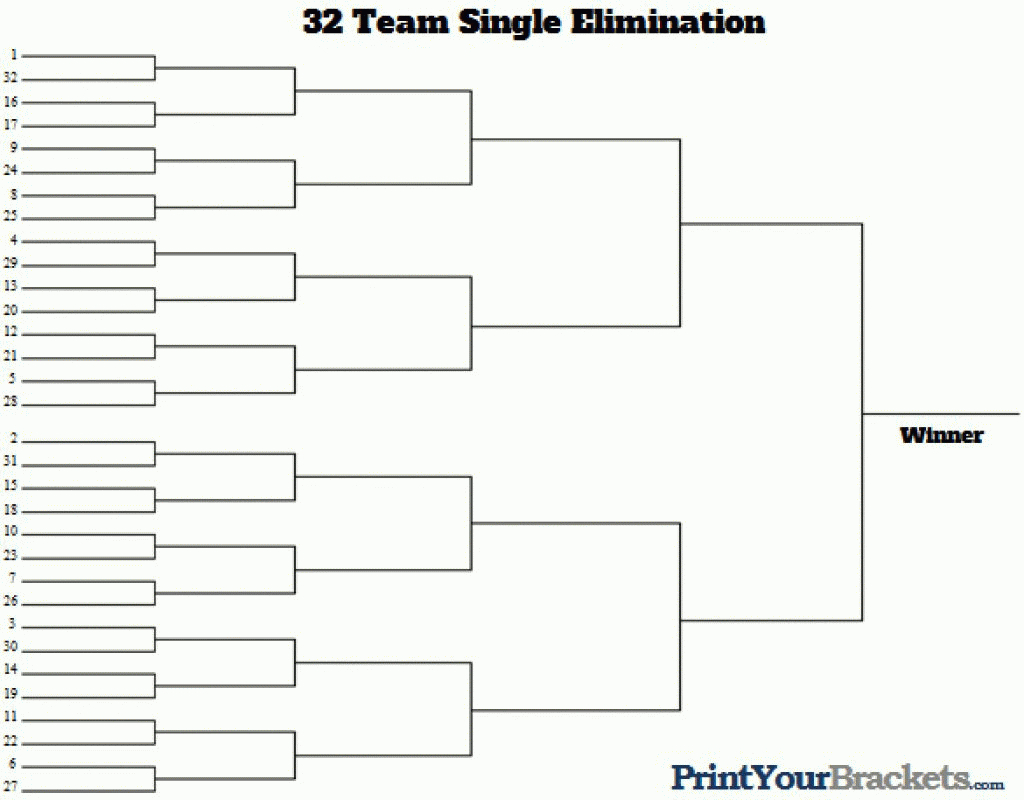 Free Printable Wrestling Brackets | Free Printable - Free Printable Wrestling Brackets