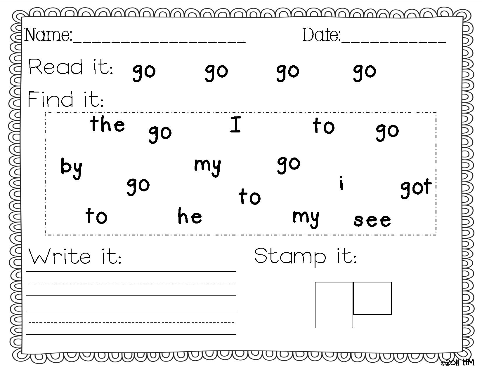 Free Printables For Kindergarten – With Lesson Also Homework - Preschool Writing Worksheets Free Printable