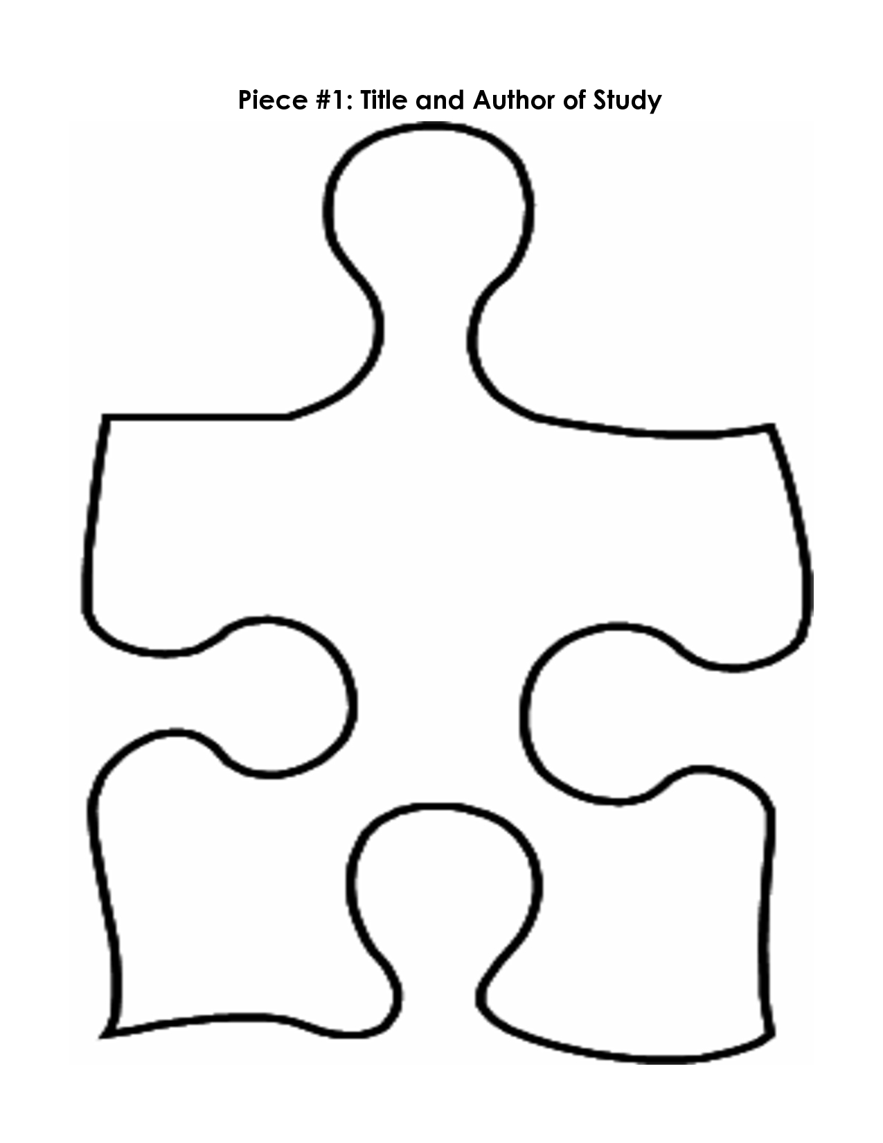 Free Puzzle Pieces Template, Download Free Clip Art, Free Clip Art - Free Blank Printable Puzzle Pieces