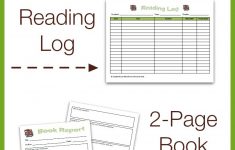 Free Reading Log & Book Report Form – My Joy-Filled Life – Book Report Template Free Printable