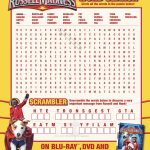 Free Russell Madness Printable Activity Sheets   Free Printable Wwe Word Search