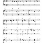 Free Sheet Music Scores: Free Easy Christmas Piano Sheet Music, O   Free Printable Sheet Music For Piano