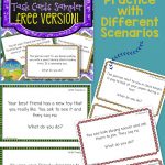 Free Social Problem Solving Task Cards | Teaching: Ideas & Materials   Free Printable Social Skills Stories For Children