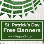 Free St. Patrick's Day Banner | Winter Holidays (Except Christmas   Free Printable St Patrick&#039;s Day Banner