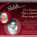 Free Surprise 60Th Birthday Party Invitation – Invitetown | Projects   Free Printable Surprise 60Th Birthday Invitations