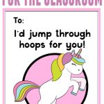 Free Unicorn Valentine's Day Cards Printable For Kids   Ruffles And   Free Printable Valentines Day Cards For Kids