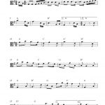 Free Viola Sheet Music, Dixie   Viola Sheet Music Free Printable
