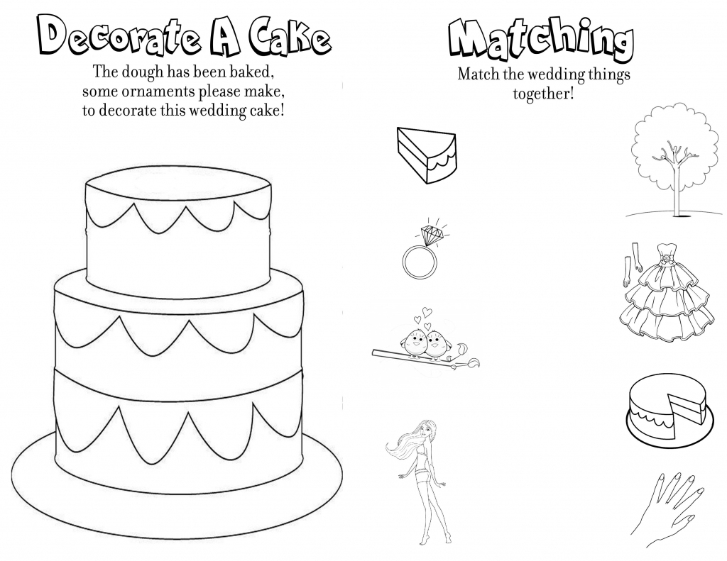 Free Wedding Coloring Book Pages | Wedding Colors - Wedding Coloring Book Free Printable