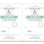Free Wedding Invitation Template | Mountainmodernlife   Free Printable Wedding Invitations