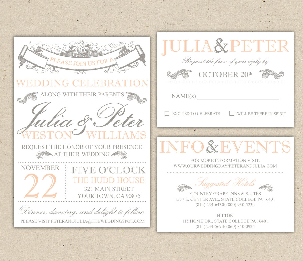 Free Wedding Invitation Templates Download – Home Of Design Ideas - Free Printable Wedding Invitations Templates Downloads