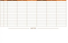 Free Printable Blank Work Schedules