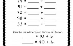 Freebie! Forma Desarrollada. Quick Place Value Worksheet To Review – Free Printable Place Value Chart In Spanish
