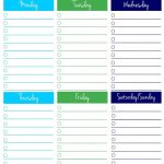 Freebie Friday: Weekly To Do List | Thrifty Thursday @ Lwsl | Weekly   Weekly To Do List Free Printable
