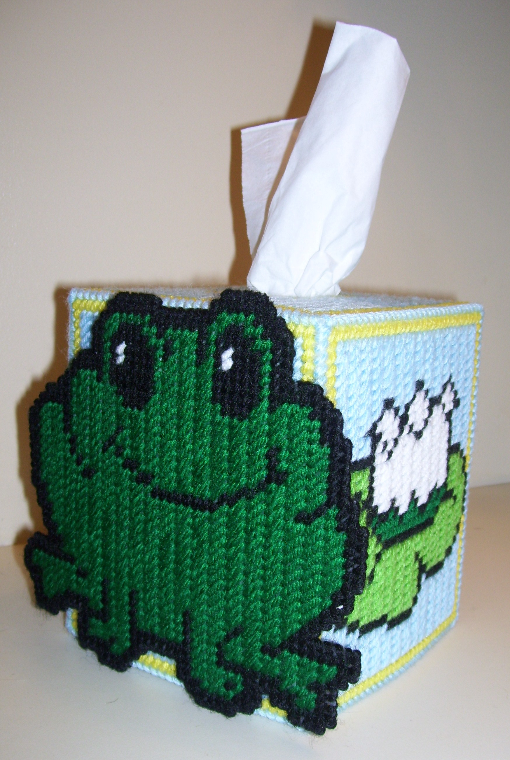 Frogs Plastic Canvas Patterns - Free Printable Plastic Canvas Tissue Box Patterns