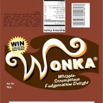 Full Size Candy Bar Wrapper Template Fresh Fein Wonka Bar Wrapper   Free Printable Wonka Bar Wrapper Template