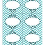 Fun Chevron Patterned Labels | Consolidation Ideas | Printable   Free Printable Chevron Labels