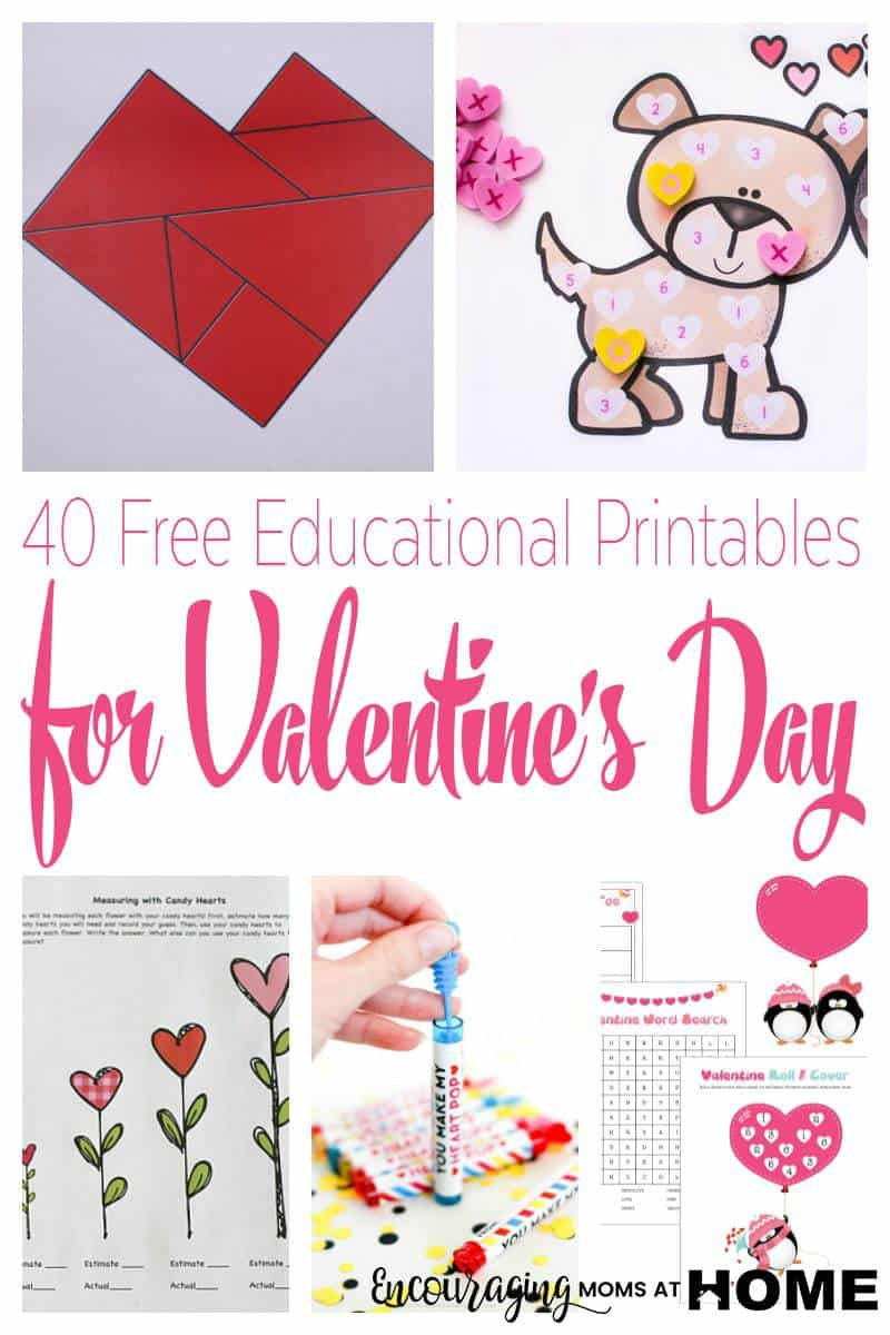 Fun Valentine&amp;#039;s Day Learning Activities With Free Printables - Free Printable Valentine Games For Adults