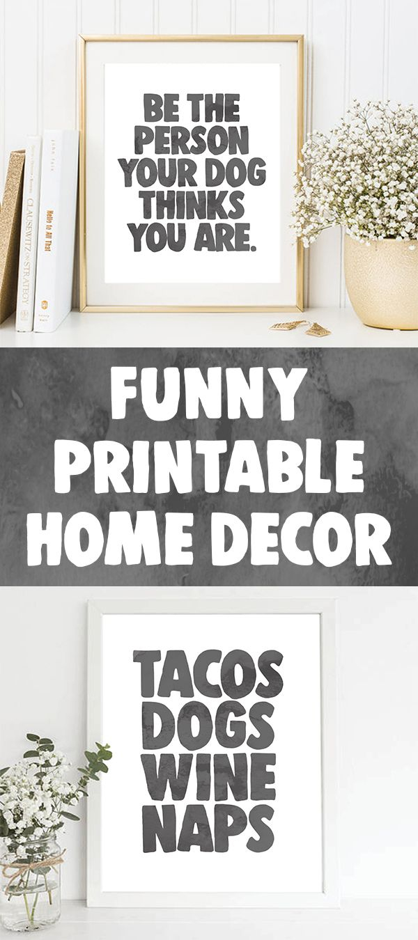 Funny Quotes | Emerald And Mint Designs | Funny Wall Art, Home Decor - Free Printable Funny Signs